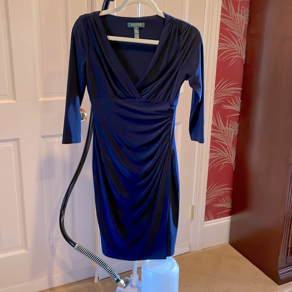 Lauren navy dress 4P
